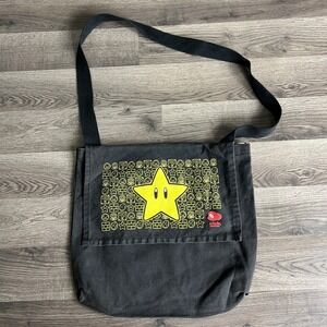 Club Nintendo Super Mario Star Messenger Bag Shoulder Tote Super Power Star USA